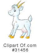 Goat Clipart #31456 by Alex Bannykh