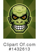 Goblin Skull Clipart #1432613 by Cory Thoman