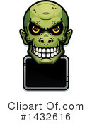 Goblin Skull Clipart #1432616 by Cory Thoman