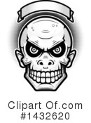 Goblin Skull Clipart #1432620 by Cory Thoman