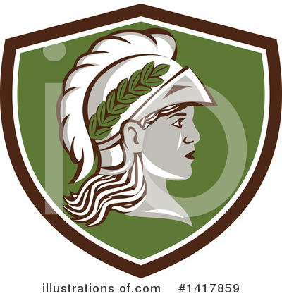 Royalty-Free (RF) Goddess Clipart Illustration by patrimonio - Stock Sample #1417859