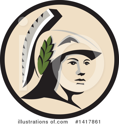 Royalty-Free (RF) Goddess Clipart Illustration by patrimonio - Stock Sample #1417861