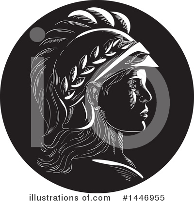 Royalty-Free (RF) Goddess Clipart Illustration by patrimonio - Stock Sample #1446955