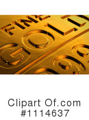 Gold Bar Clipart #1114637 by stockillustrations