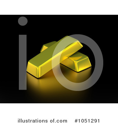 Gold Bars Clipart #1051291 by ShazamImages