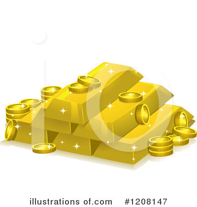 Gold Clipart #1208147 by BNP Design Studio