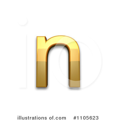 Royalty-Free (RF) Gold Design Element Clipart Illustration by Leo Blanchette - Stock Sample #1105623