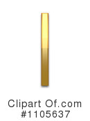 Gold Design Element Clipart #1105637 by Leo Blanchette