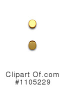 Gold Design Elements Clipart #1105229 by Leo Blanchette