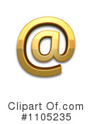 Gold Design Elements Clipart #1105235 by Leo Blanchette