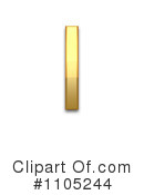 Gold Design Elements Clipart #1105244 by Leo Blanchette