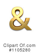 Gold Design Elements Clipart #1105280 by Leo Blanchette
