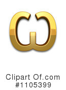 Gold Design Elements Clipart #1105399 by Leo Blanchette