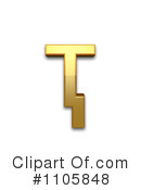 Gold Design Elements Clipart #1105848 by Leo Blanchette