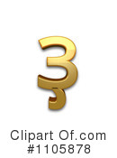 Gold Design Elements Clipart #1105878 by Leo Blanchette