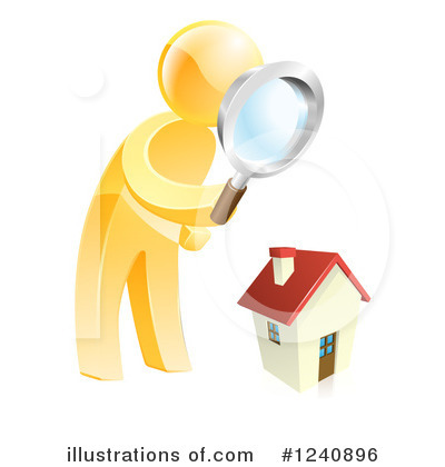 House Hunting Clipart #1240896 by AtStockIllustration