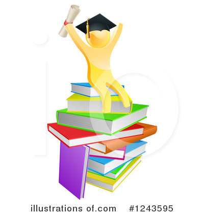 Book Clipart #1243595 by AtStockIllustration