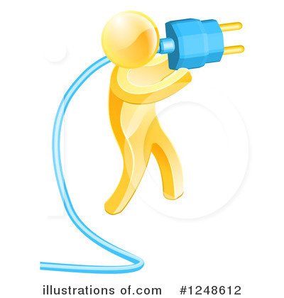Cables Clipart #1248612 by AtStockIllustration