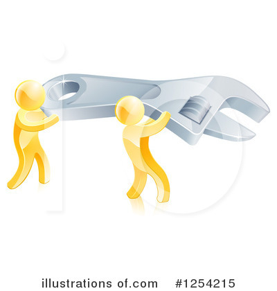 Plumber Clipart #1254215 by AtStockIllustration