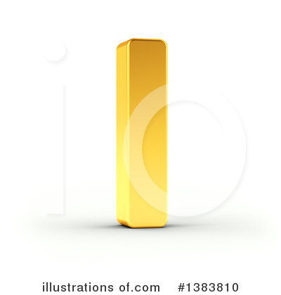 Golden Letter Clipart #1383810 by stockillustrations