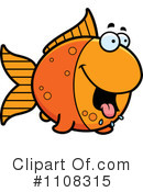 Goldfish Clipart #1108315 by Cory Thoman