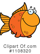 Goldfish Clipart #1108320 by Cory Thoman