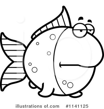 Royalty-Free (RF) Goldfish Clipart Illustration by Cory Thoman - Stock Sample #1141125