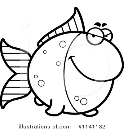 Royalty-Free (RF) Goldfish Clipart Illustration by Cory Thoman - Stock Sample #1141132