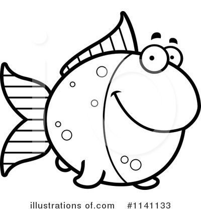 Royalty-Free (RF) Goldfish Clipart Illustration by Cory Thoman - Stock Sample #1141133