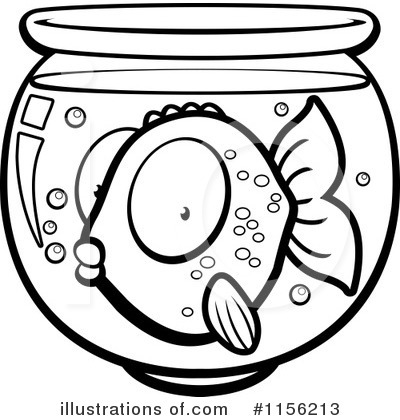 Royalty-Free (RF) Goldfish Clipart Illustration by Cory Thoman - Stock Sample #1156213