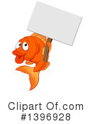 Goldfish Clipart #1396928 by AtStockIllustration
