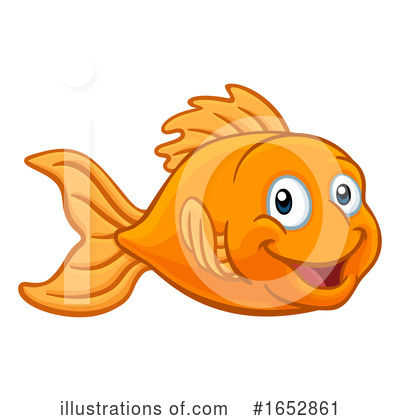 Goldfish Clipart #1652861 by AtStockIllustration