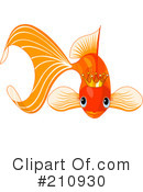 Goldfish Clipart #210930 by Pushkin