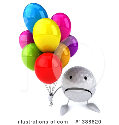 Party Balloons Clipart #1338820 by Julos
