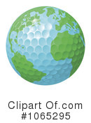 Golf Ball Clipart #1065295 by AtStockIllustration