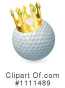 Golf Ball Clipart #1111489 by AtStockIllustration