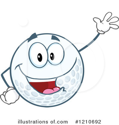 Golf Clipart #1210692 by Hit Toon