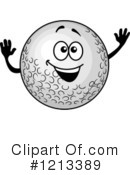 Golf Ball Clipart #1213389 by Vector Tradition SM