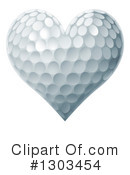 Golf Ball Clipart #1303454 by AtStockIllustration