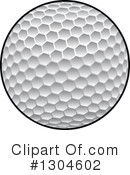 Golf Ball Clipart #1304602 by Vector Tradition SM