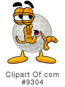 Golf Ball Clipart #9304 by Mascot Junction