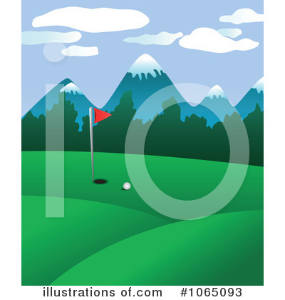 Royalty-Free (RF) Golf Clipart Illustration by Vector Tradition SM - Stock Sample #1065093