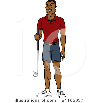 Royalty-Free (RF) Golf Clipart Illustration by Cartoon Solutions - Stock Sample #1105037