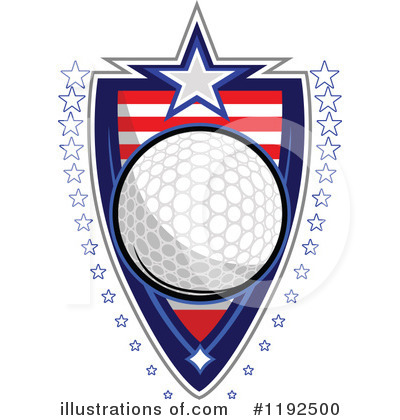 Golf Ball Clipart #1192500 by Chromaco