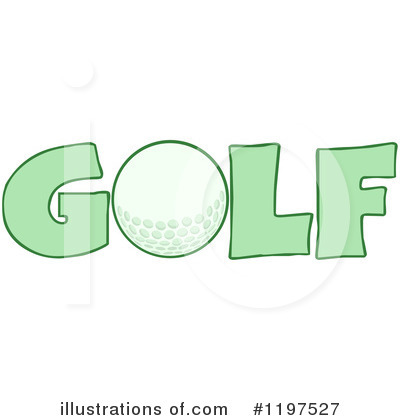 Royalty-Free (RF) Golf Clipart Illustration by Hit Toon - Stock Sample #1197527