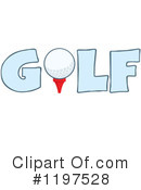 Golf Clipart #1197528 by Hit Toon