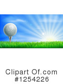 Golf Clipart #1254226 by AtStockIllustration