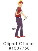Golf Clipart #1307758 by BNP Design Studio