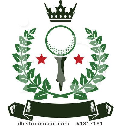 Royalty-Free (RF) Golf Clipart Illustration by Vector Tradition SM - Stock Sample #1317161