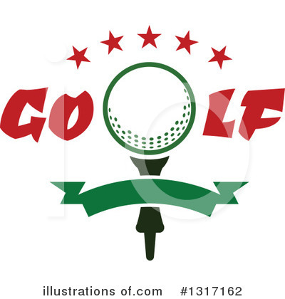Royalty-Free (RF) Golf Clipart Illustration by Vector Tradition SM - Stock Sample #1317162